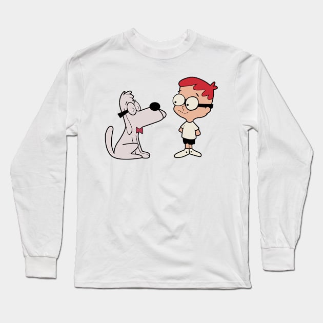 Mr Peabody and Sherman Long Sleeve T-Shirt by LuisP96